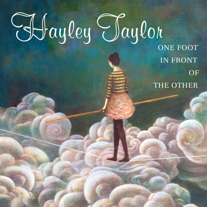 Cloudwalker by Duy Huynh, cd cover art for 'One Foot In Front of the Other' by Hayley Taylor