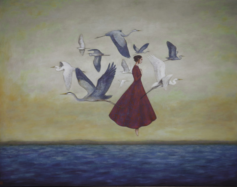 Duy Huynh painting - Greater Together