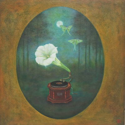 Duy Huynh painting - Luna Lullaby