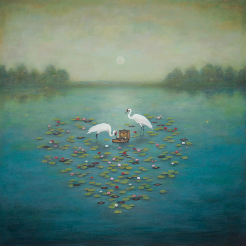 Duy Huynh painting - Portable Place of Refuge