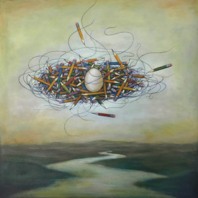 Duy Huynh painting - Eggxtracurrricular Studies in ResourcefulNest