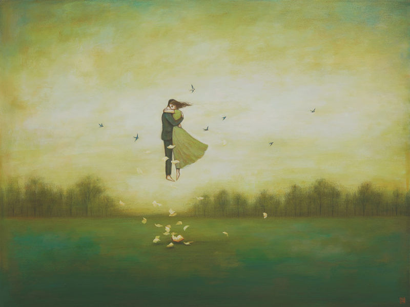 Duy Huynh painting - Embracing the Unscripted
