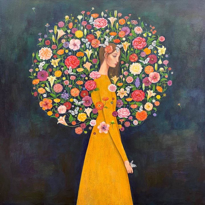 Duy Huynh painting - Perennial Reverie
