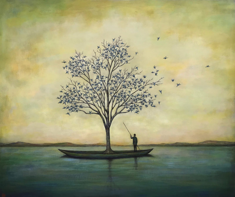 Duy Huynh painting - Refuge