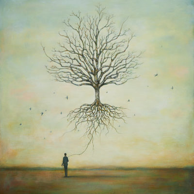 Duy Huynh painting - Still Learning to Let Go