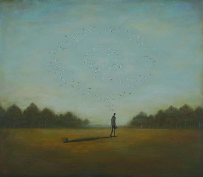Duy Huynh painting - The Clearing