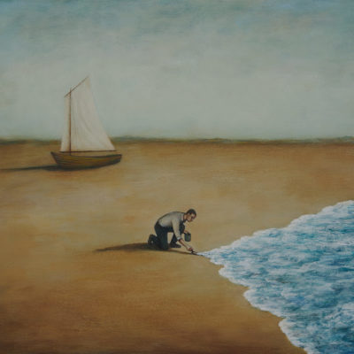 Duy Huynh painting - Whatever Floats Your Boat
