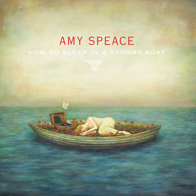 Low Tide Lullaby - cd cover art, How to Sleep In A Stormy Boat by Amy Speace