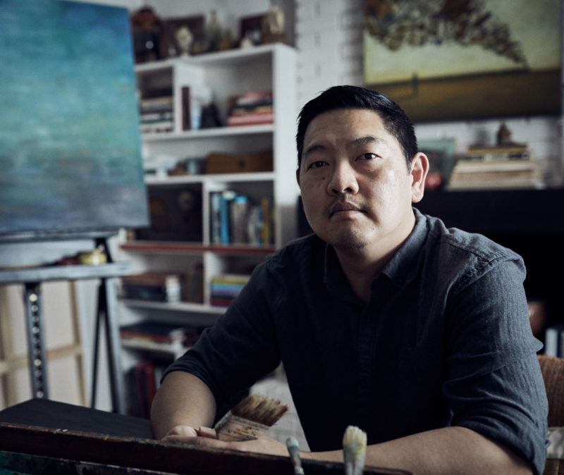 Duy Huynh - Charlotte NC based artist and co-owner of Lark & Key art gallery